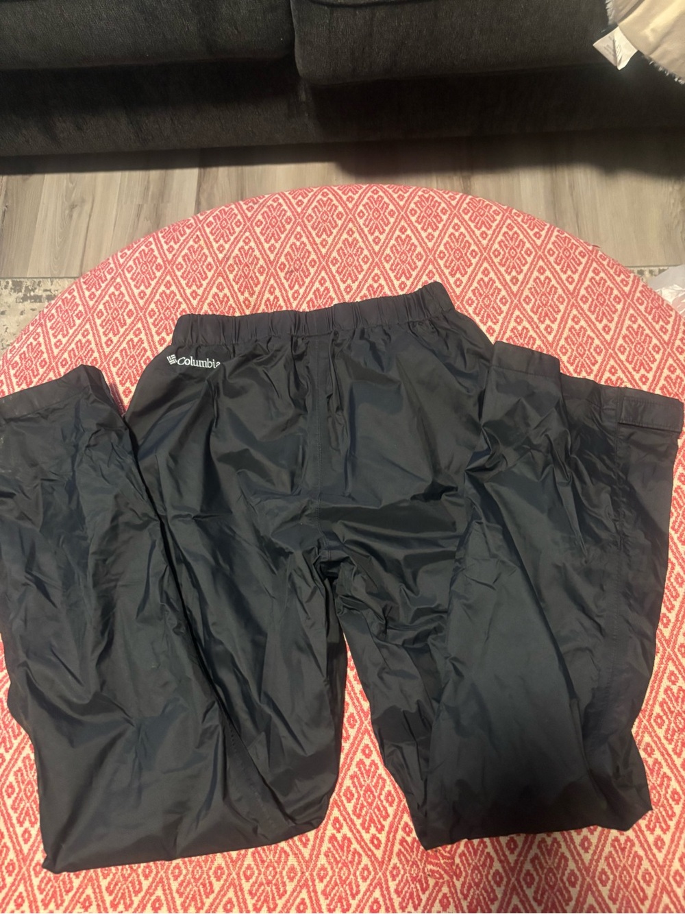 Columbia Black Waterproof Track Jogger Pants
